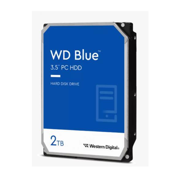WD Blue WD20EARZ - HDD - 2 TB - interno - 3.5" - SATA 6Gb/s - 5400 rpm - buffer: 64 MB