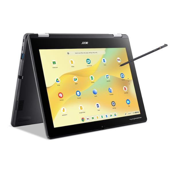 ACER CHROMEBOOK SPIN 512 R856TN-TCO-C71K 12" TOUCH SCREEN INTEL N100 2GHz RAM 4GB-eMMC 64GB-WI-FI 6-CHROME O.S. (NX.KE5ET.004)