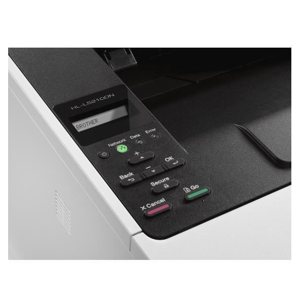 BROTHER HL-L5210DN STAMPANTE LASER B/N A4 FRONTE RETRO CASSETTO CARTA 250 FOGLI 256MB USB GIGABIT LAN 48ppm