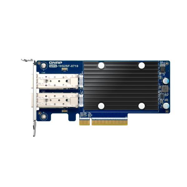 QNAP QXG-10G2SF-X710 SCHEDA DI RETE DUAL-PORT SFP+ 10GBE LOW PROFILE PCIe GEN3 x 8