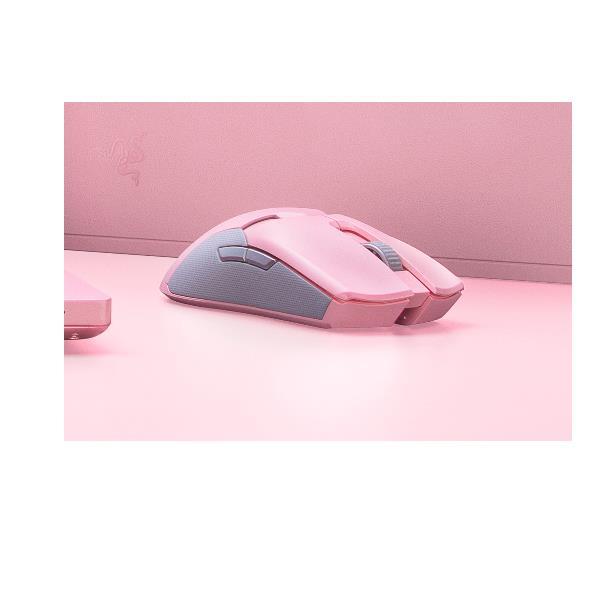 Razer Viper Ultimate - Mouse - per destrorsi e per sinistrorsi - ottica - 8 pulsanti - senza fili, cablato - USB, 2.4 GHz - quarzo