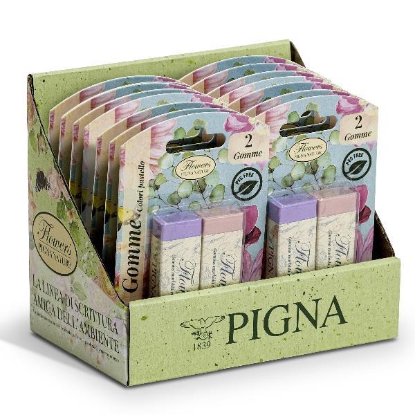 PIGNA FLOWERS GOME PER CANCELLARE COLORI PASTELLO CONF 2 Pz.