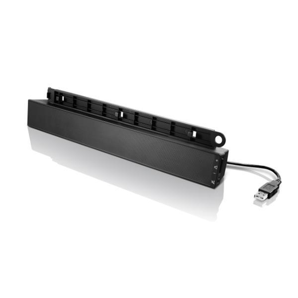 Lenovo USB Soundbar - Altoparlanti - per PC - USB - 2.5 Watt (Totale) - per IdeaPad 1 14; S340-14; ThinkBook 14s Yoga G2 IAP; ThinkPad T14s Gen 3; V50t Gen 2-13
