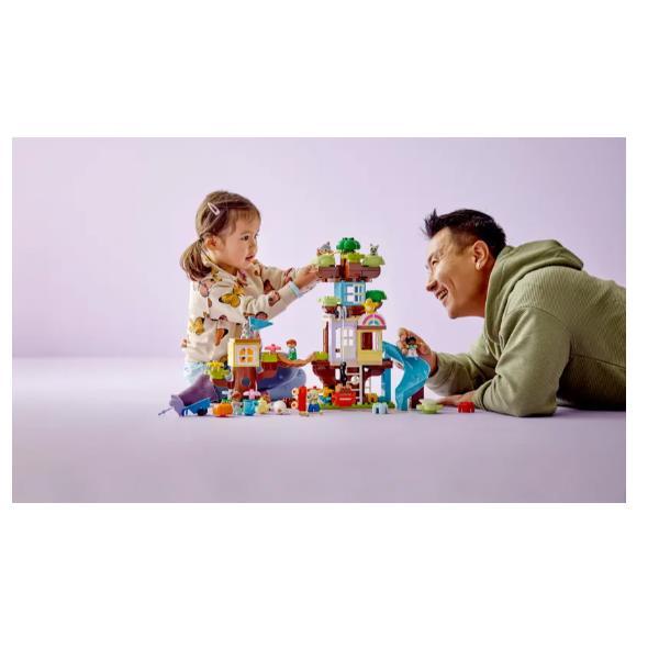 LEGO DUPLO CASA SULL ALBERO 3 IN 1 CON 8 FIGURE E ACCESSORI