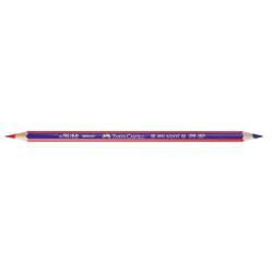 FABER CASTELL JANUS 116000 MATITA BICOLORE ROSSA/BLU CONF 12 Pz.