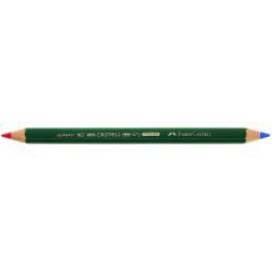 FABER CASTEL 873 MATITA BICOLORE ROSSA E BLU CONF 12 Pz.