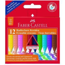 Faber-Castell GRIP - Pastello - cera - non permanente (pacchetto di 12)