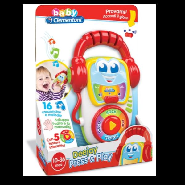 Clementoni baby Deejay Press & Play - Deejay Press e Play