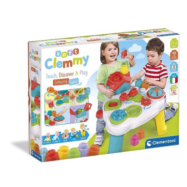 Clementoni Soft Clemmy - Touch, discover and play sensory table