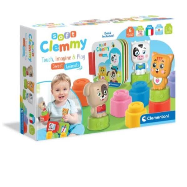 CLEMENTONI SOFT CLEMMY PLAYSET SWEET ANIMALS