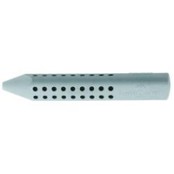 FABER CASTELL GRIP 2001 GOMMA SENZA PVC A FORMA DI MATITA COL. GRIGIO CONF 10 Pz.