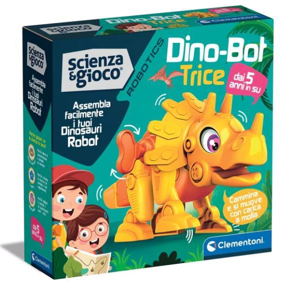 CLEMENTONI SCIENZA E GIOCO ROBOTICS DINO BOT MODELLO DI TRICERATOPO DA COSTRUIRE