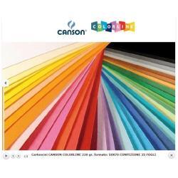 CANSON CF25FF COLORLINE 50X70 220 LILLA