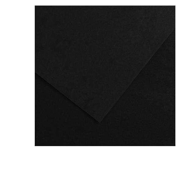 CANSON COLORLINE CARTONCINO 220 GR 70X100 CM NERO CONF 25 Pz.