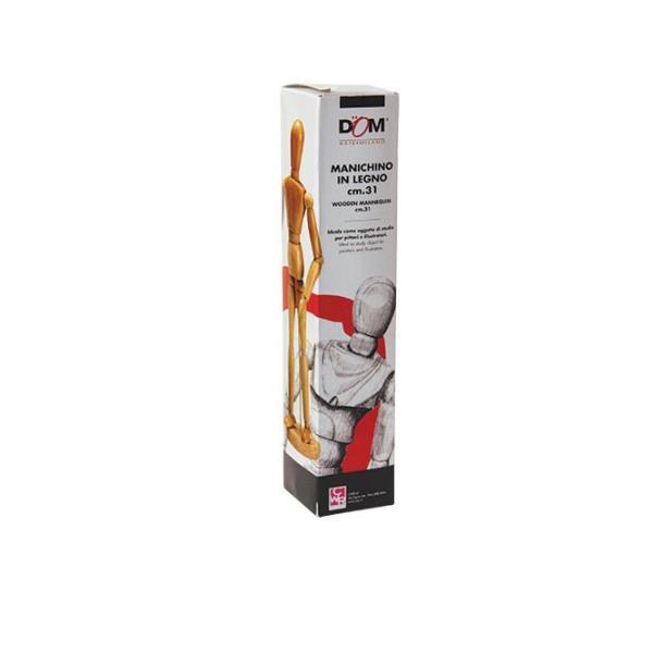 CWR MANICHINO IN LEGNO DONNA 31CM SNODABILE CON BASE