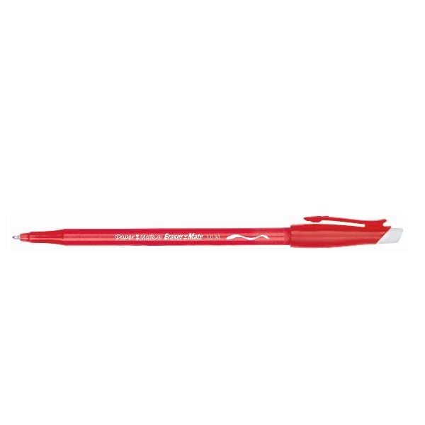 PAPERMATE REPLAY PENNA SFERA CANCELLABILE 40° ANNVERSARIO TRATTO 1 mm INCHIOSTRO ROSSO CONF 12 Pz.