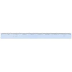 ARDA UNI - Righello - 40 cm - grigio fumo - polistirene