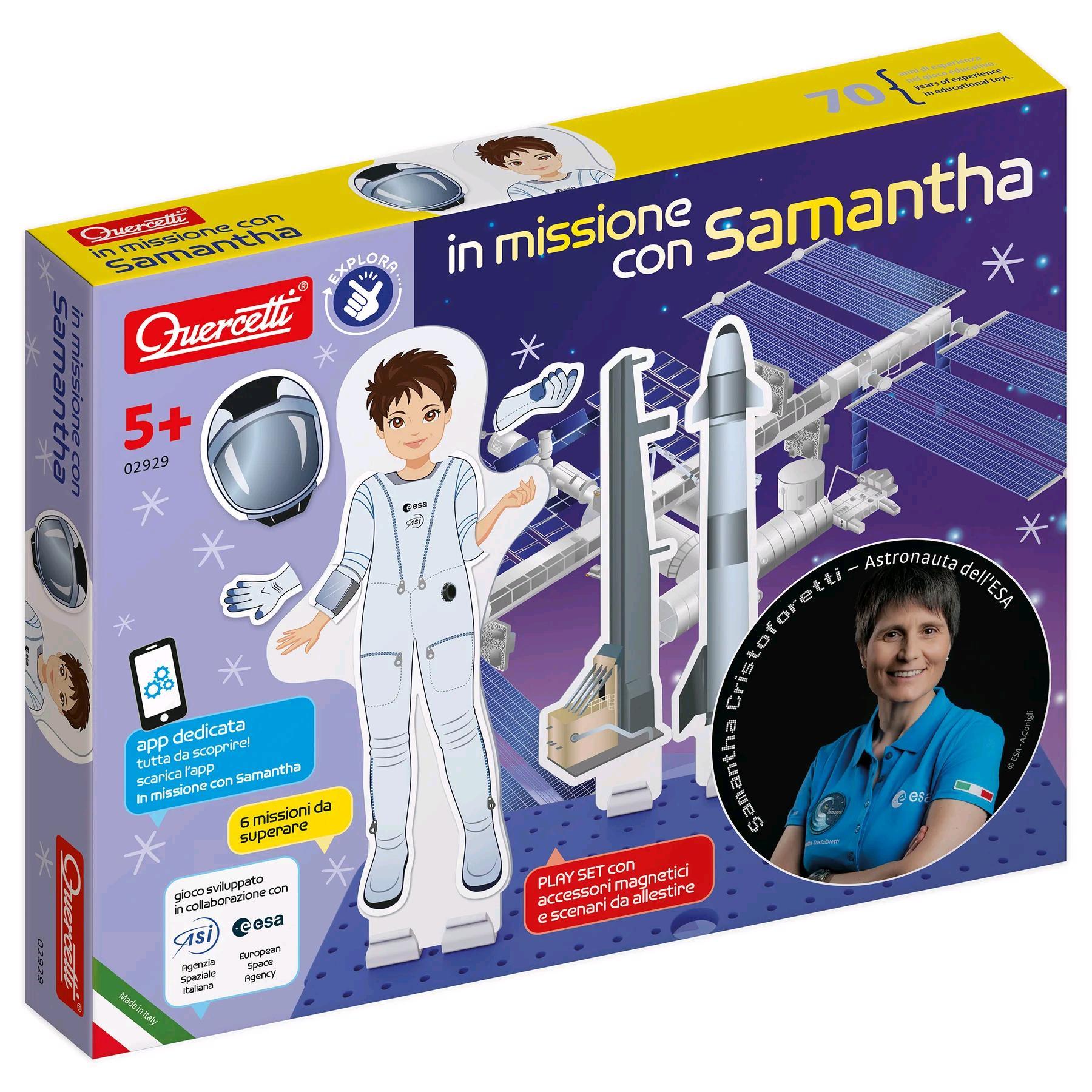 QUERCETTI IN MISSIONE CON SAMANTHA