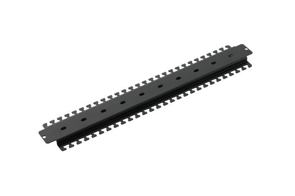 ITRack - Barra di raccordo gestione cavo del rack - RAL 9005 - 60 cm