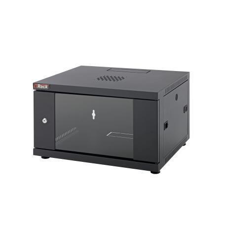 ITRack Office Small - Rack cabinet - montaggio a parete - RAL 9005 - 12U - 19"