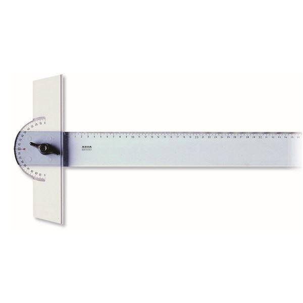 ARDA UNI - Riga a T - 70 cm - grigio fumo - polistirene
