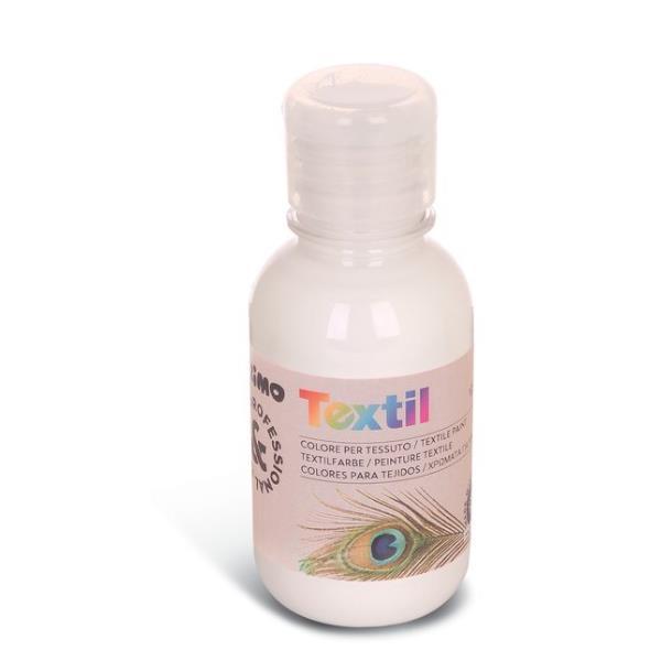 PRIMO TEXTILCOLORE PER TESSUTO FLACONE DA 125 ML BIANCO