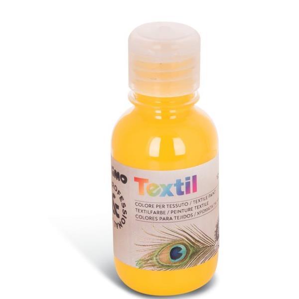 PRIMO TEXTIL COLORE PER TESSUTI FLACONE DA 125 ML GIALLO