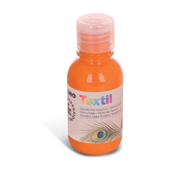 PRIMO TEXTIL COLORI PER TESSUTO FLACONE DA 125 ML ARANCIO
