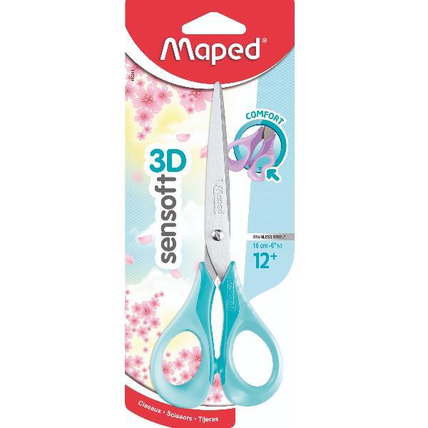 Maped Sensoft 3D Pastel - Forbici - 160 mm