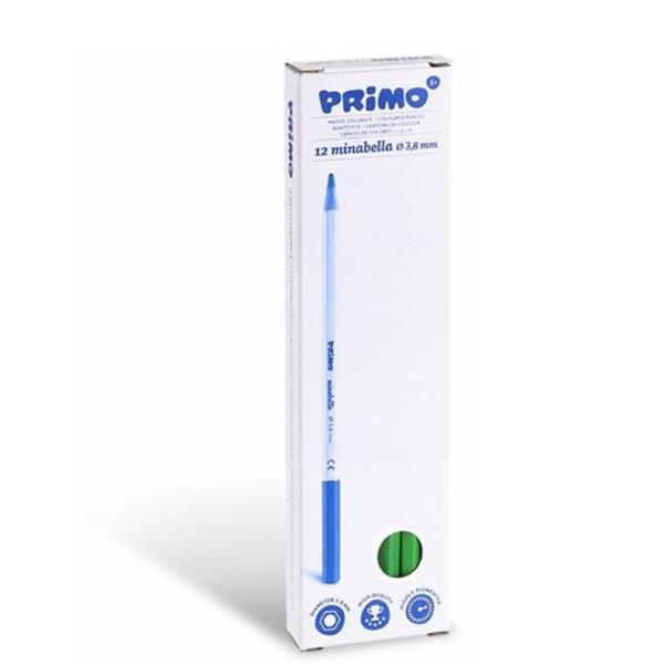 PRIMO MINABELLA PASTELLI 3.8 mm VERDE CHIARO CONF 12 Pz.
