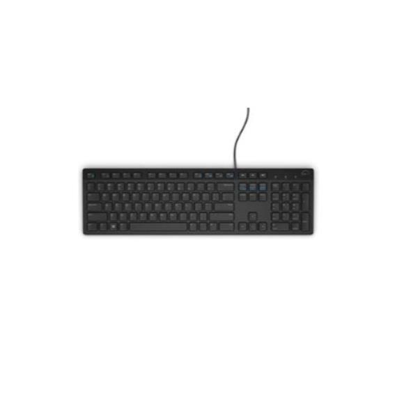 Dell KB216 - Tastiera - USB - QWERTY - italiana - nero - per Inspiron 17R 7720, 55XX; Latitude D630; OptiPlex 50XX, 5250, 90XX; Vostro 15 3510