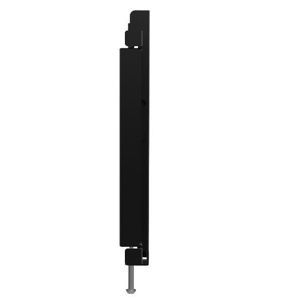 EQUIP 650408 SUPPORTO DA PARETE PER SLIM PER TV WALL 23"-43 " PORTATA 35KG PROFILE TILT NERO