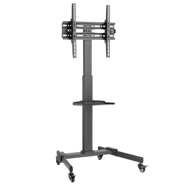Equip Pro rticulating Dual Monitor Desk Mount Bracket - Universal - carrello - per TV LCD - plastica, acciaio - nero - dimensione schermo: 32"-55"