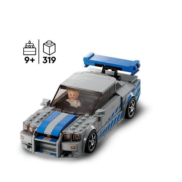 LEGO Speed Champions 76917 - 2 Fast 2 Furious Nissan Skyline GT-R (R34)