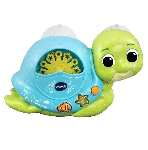 V-TECH RUGA LA SPARABOLLE GIOCO BAGNETTO CON BOLLE ATTIVAZIONE A PULSANTE CON VENTOSE