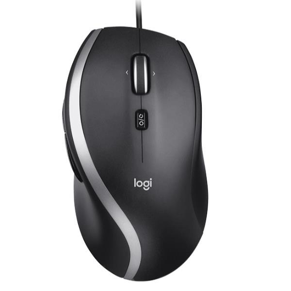Logitech M500s Advanced Corded Mouse - Mouse - ottica - 7 pulsanti - cablato - USB