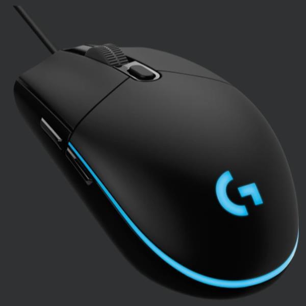 Logitech Gaming Mouse G203 LIGHTSYNC - Mouse - ottica - 6 pulsanti - cablato - USB - nero