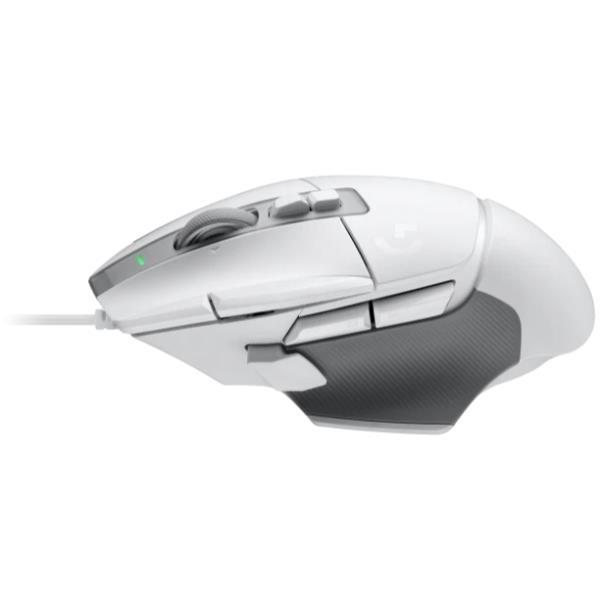 Logitech G G502 X - Mouse - ottica - cablato - USB - bianco