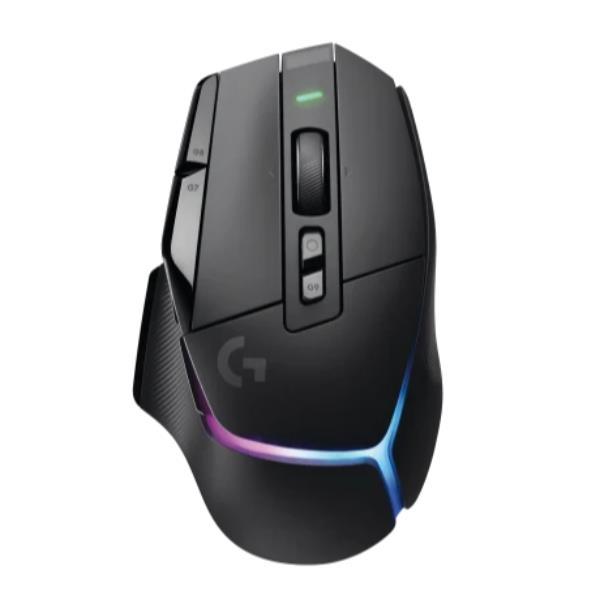 Logitech G G502 X PLUS - Mouse - ottica - senza fili - LIGHTSPEED - ricevitore LIGHTSPEED Logitech - nero