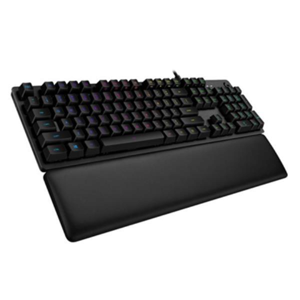 Logitech Gaming G513 - Tastiera - retrolilluminato - USB - USA Internazionale - interruttore: GX Brown Tactile - carbonio