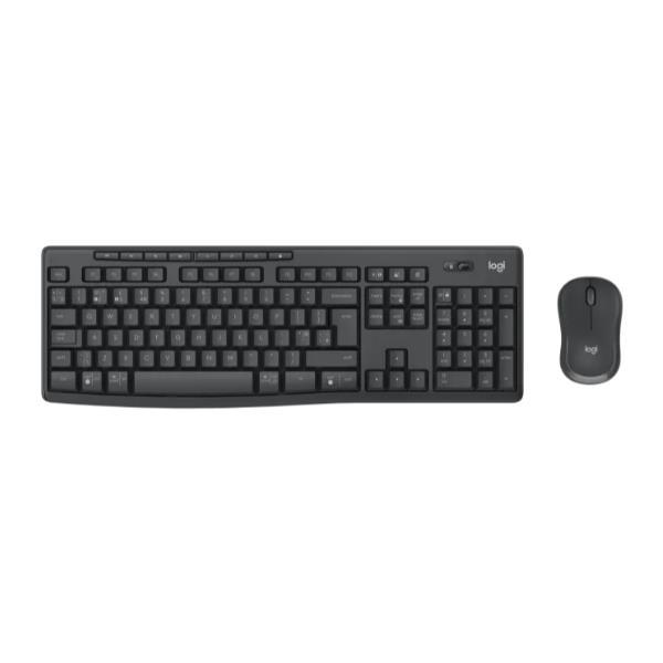 Logitech MK370 Combo for Business - Set mouse e tastiera - senza fili - Bluetooth LE - QWERTY - italiana - grafite