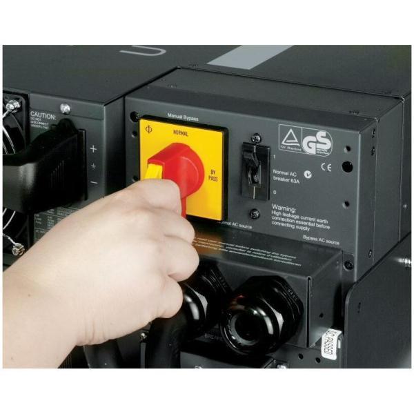 Eaton 9PX 9PX6KIRTNBP31 - UPS (installabile in rack / esterno) - 380/400/415 V c.a. V - 5400 Watt - 6000 VA - RS-232, USB, Ethernet 10/100/1000 - PFC (fattore di correzione alimentazione)