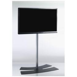ERARD Stand h 1400 - Supporto per flat panel - acciaio - nero - dimensione schermo: 40"-65" - supporto a pavimento