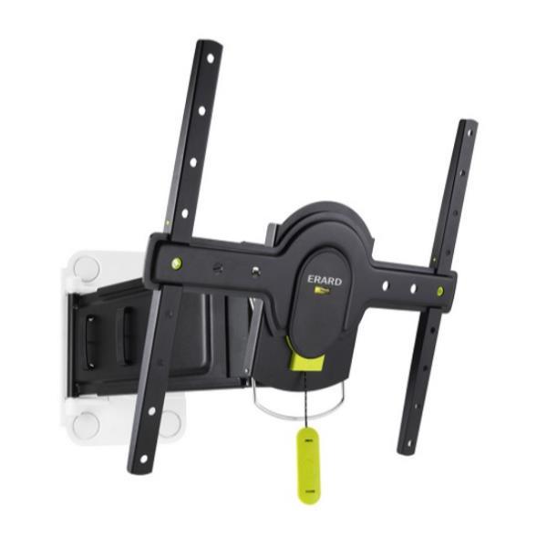 ERARD TWISTiT 400 - Kit montaggio (elemento a parete, braccio di prolunga telescopico) - per pannello piatto - bianco spento - dimensione schermo: 30"-52"