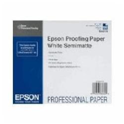 Epson Proofing Paper - Semi-opaca - rivestito con resina - 9,9 mil - bianco - Rotolo (43,2 cm x 30,5 m) - 225 g/m² - 1 rotoli carta provini - per SureColor P5000, P800, SC-P10000, P20000, P5000, P7500, P900, P9500