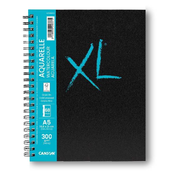 CANSON XL BOOKS BLOCCO DA DISEGNO 148X210 mm 40 FOGLI GRANA FINE BIANCO