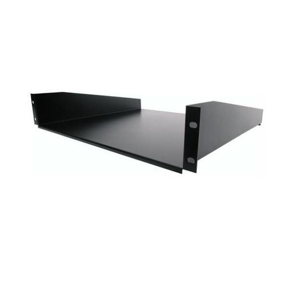 StarTech.com Ripiano universale standard per armadio server a rack di colore nero - Mensola rack - per P/N: RACK-18U-20-WALL-OA, RACK-21U-20-WALL-OA, RACK-24U-20-WALL-OA, RK12OD2, RK3236BKF