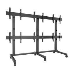 CHIEF FUSION - Carrello - per 6 schermi LCD - nero - dimensione schermo: 42"-46"