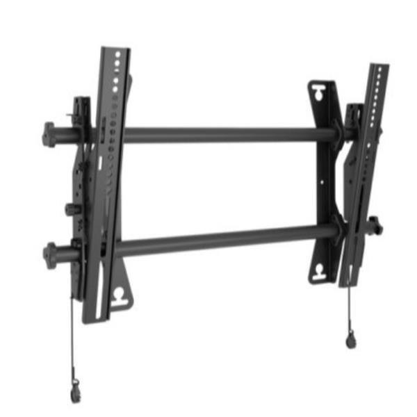 CHIEF Medium New FUSION 2.0 - Kit montaggio (montaggio a muro) - per pannello piatto - acciaio - nero - dimensione schermo: 26"-55" - installabile a parete