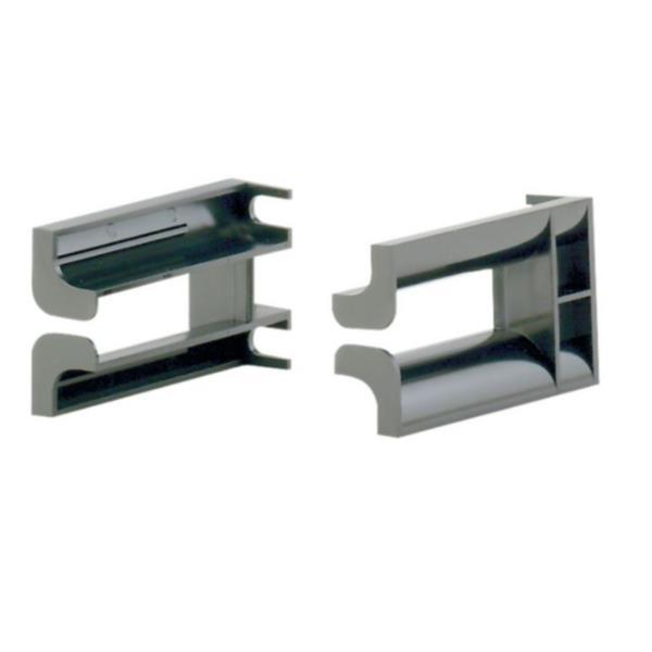 Panduit Bend Radius - Kit controllo cavo - nero - 1U